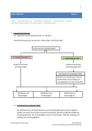 1 REWE-ÜBUNG 8 REWE II 1. Kostenstellenrechnung - Institut für ...