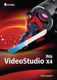 Corel VideoStudio Pro X4 Reviewer's Guide (NL) - Corel Corporation