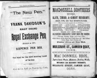 Advertisements Pages xviii to xxv - Cork Past and Present