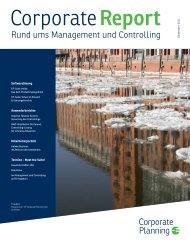 Rund ums Management und Controlling - Corporate Planning