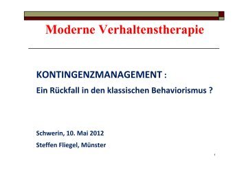 KONTINGENZMANAGEMENT - CRA-Bielefeld.de