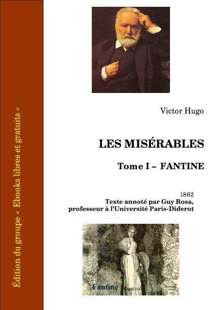 Les Misérables - Tome I - Fantine - CRDP