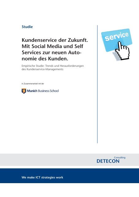 Kundenservice der Zukunft. Mit Social Media und Self ... - CRM Finder