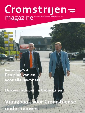 Cromstrijen magazine - oktober 2007 - Welkom bij gemeente ...