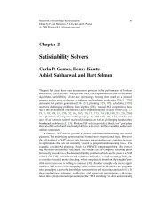 Satisfiability Solvers - Cornell University