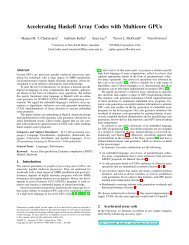 Accelerating Haskell Array Codes with Multicore GPUs - School of ...