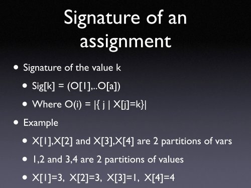 Interchangeable variables and values