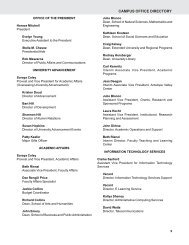 campus office directory - California State University Bakersfield