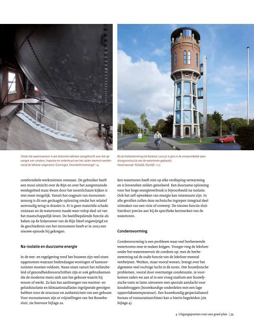 een toekomst voor watertorens - Rijksdienst voor het Cultureel Erfgoed