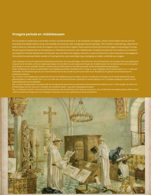 een toekomst voor kloosters - Rijksdienst voor het Cultureel Erfgoed