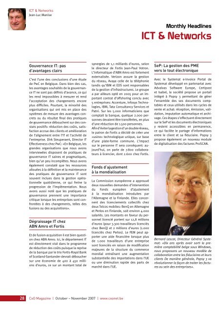 PDF of the CXO Magazine containing this article