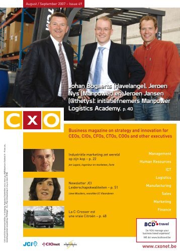 PDF of the CXO Magazine containing this article