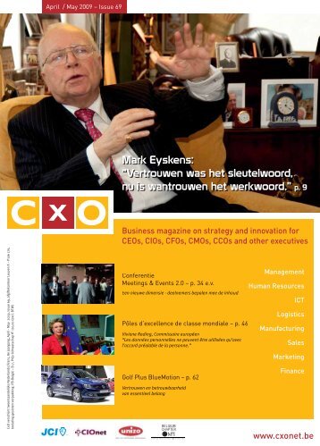 Mark Eyskens - CxO