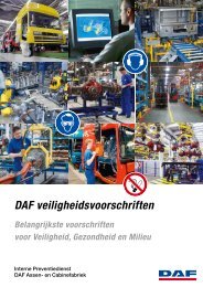 DAF veiligheidsvoorschriften Westerlo - Daf.com