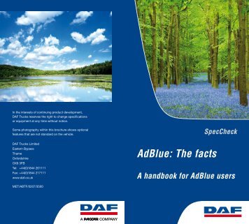 AdBlue: The facts