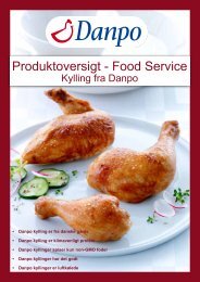 Produktoversigt - Food Service - Danpo
