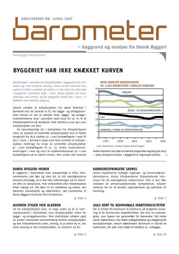 BYGGERIET HAR IKKE KNÆKKET KURVEN - Dansk Byggeri