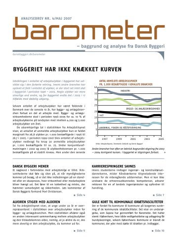 BYGGERIET HAR IKKE KNÆKKET KURVEN - Dansk Byggeri