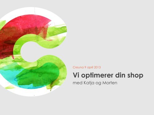 Design, struktur og brugervenlighed i webshoppen - Dansk Erhverv
