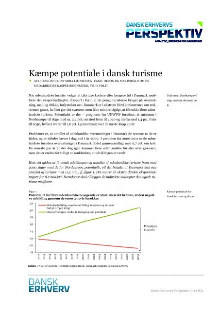 Kæmpe potentiale i dansk turisme - Dansk Erhverv