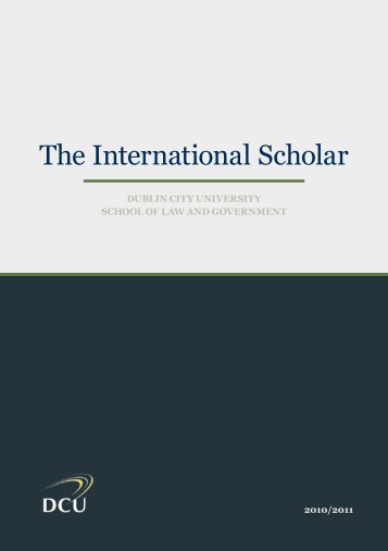 The International Scholar - DCU