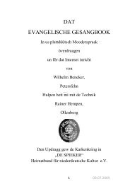 DAT EVANGELISCHE GESANGBOOK - De Spieker