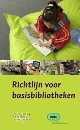 Richtlijn voor basisbibliotheken - Vereniging van Openbare ...