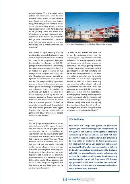 Vakblad: Construction Insights - De Boer