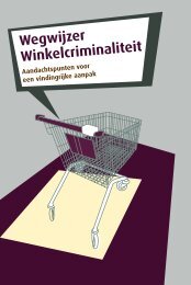 Wegwijzer Winkelcriminaliteit - Detailhandel Nederland