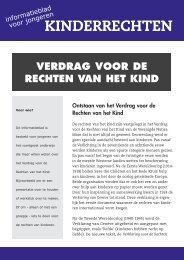 Verdrag voor de Rechten van het Kind - Defence for Children