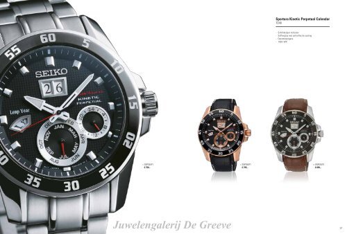 Seiko brochure pdf - De Greeve