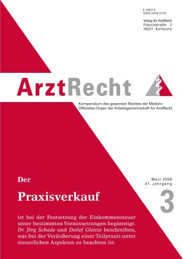 3 Arztrecht