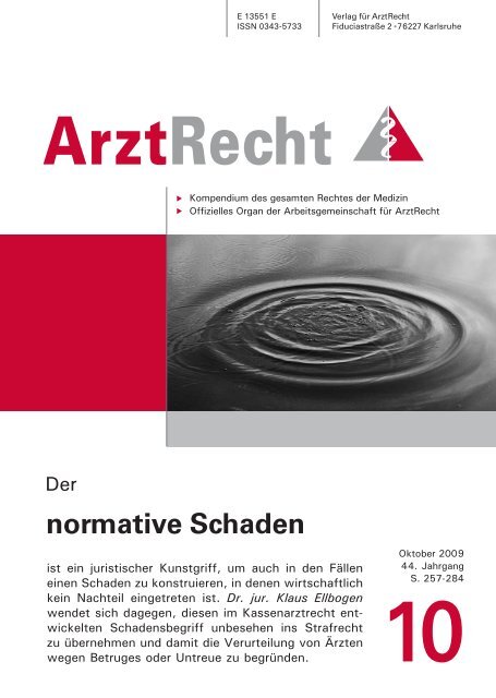 Dr. jur. Klaus Ellbogen - Arztrecht