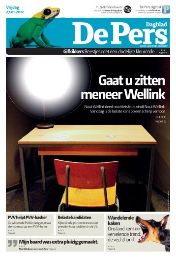 Vrijdag 27 januari 2012 - De Pers