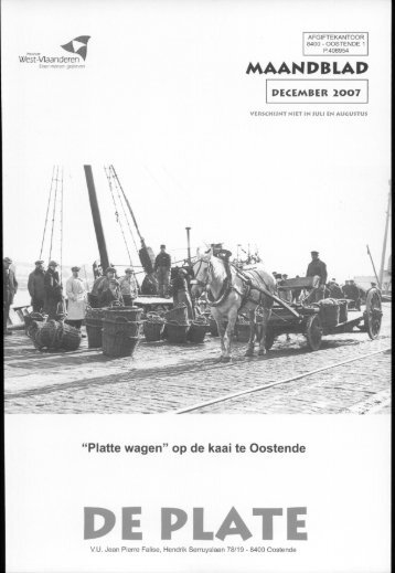 MAANDBLAD - De Plate