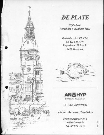 AN HYP - De Plate