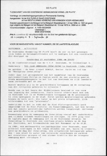 I5 ti.5 jaargang, nr. 9 — e(.k4"4• $6 - De Plate