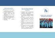 diploma supplement brochure - Dokuz Eylül Üniversitesi