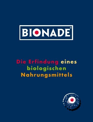 Die Herstellung von BIONADE. - Deutsche Schulsportstiftung