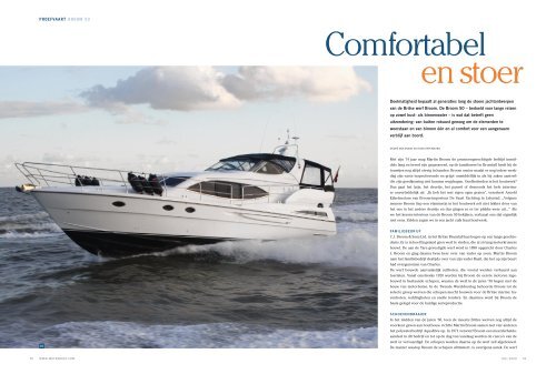 proefvaart broom 50 Doelmatigheid bepaalt al ... - De Vaart Yachting