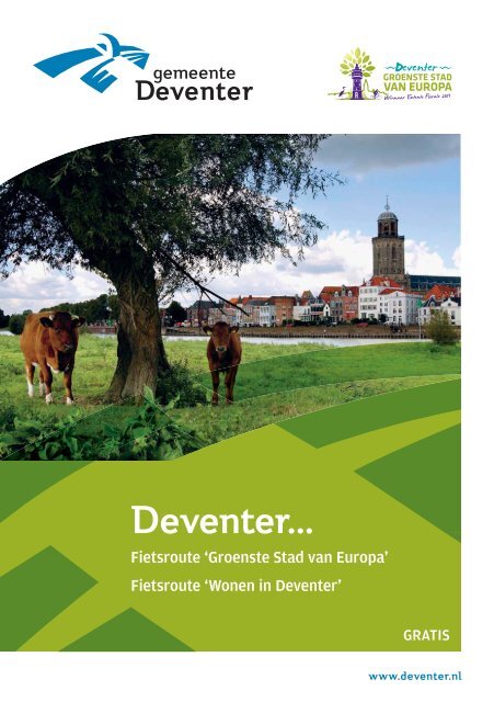 Fietsroute 'Groenste Stad van Europa' - Gemeente Deventer