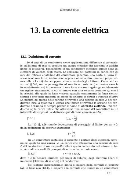 x - Dipartimento di Fisica - Università di Pisa