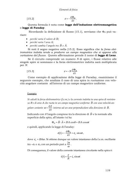 x - Dipartimento di Fisica - Università di Pisa