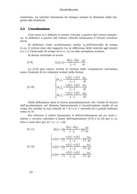 x - Dipartimento di Fisica - Università di Pisa