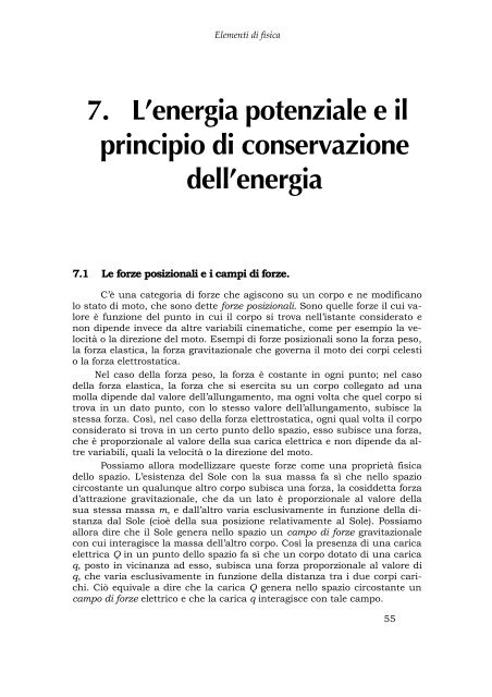 x - Dipartimento di Fisica - Università di Pisa