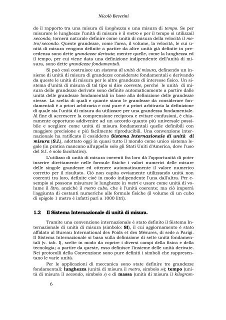 x - Dipartimento di Fisica - Università di Pisa