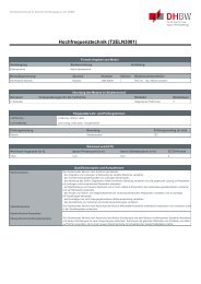 Hochfrequenztechnik (T2ELN3001) - DHBW