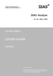 Länderstudie - DIAS - Düsseldorfer Institut für Außen