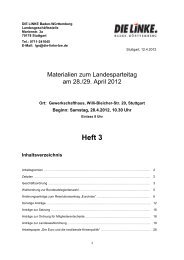 Heft 3 - DIE LINKE Baden-Württemberg