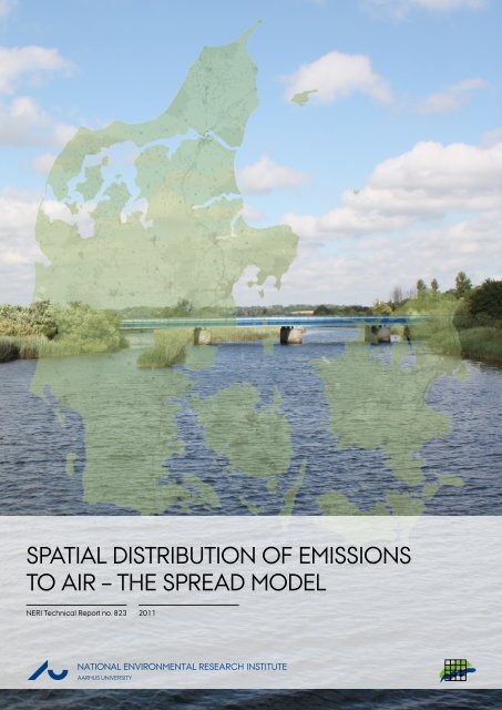 Spatial distribution of emissions to air - the SPREAD model